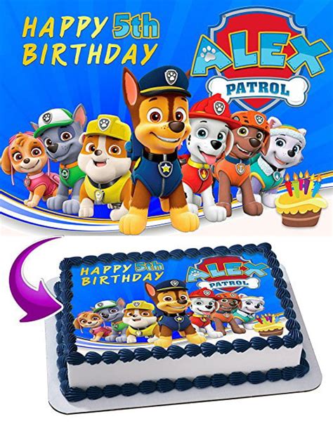 Paw Patrol Birthday Cake Walmart : Paw Patrol Birthday Cake ...