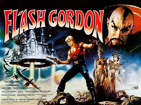 Flash Gordon (1980) British Quad poster (Restoration performed by ...