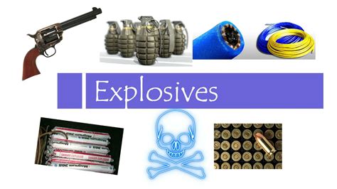 Explosives - Characteristics of explosives, types of explosives ...