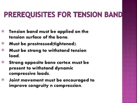 Principle of tension band wiring n its application