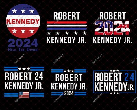 RFK JR 2024 Png Robert F. Kennedy Jr. for President 2024 Png - Etsy ...