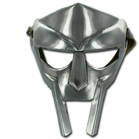 Steel Roman Gladiator Helmet Face Mask Hand Forged MF Doom | Etsy