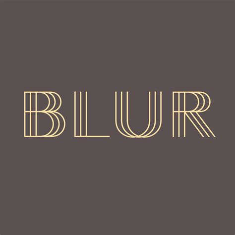 Blur Logo - LogoDix