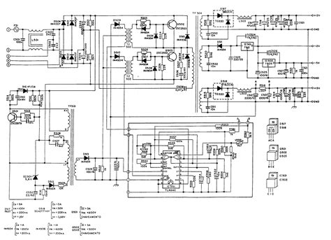 300w Atx Power Supply Schematic Diagrams - Wiring Diagram