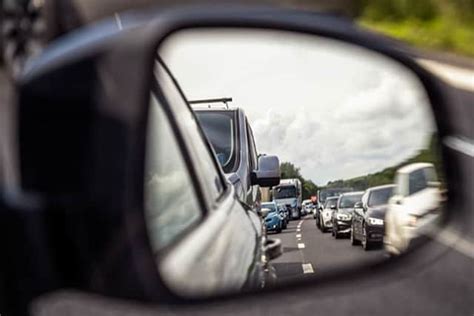 M27: Two vehicle crash in construction area causes delays for drivers