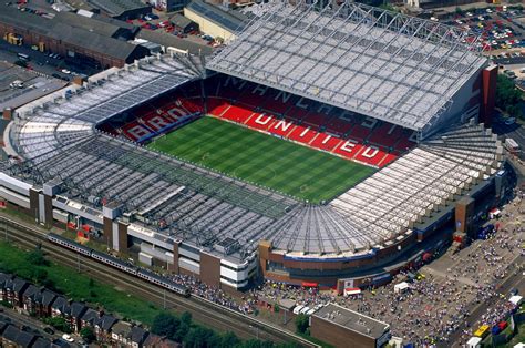 Old Trafford 'fire' as smoke is seen over stadium in Manchester – and fire alarms are heard ...