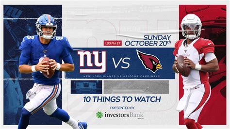 Giants vs. Cardinals: 10 Things to Watch