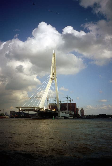 Erasmusbrug | Under construction (built 1996, see tags for f… | Flickr