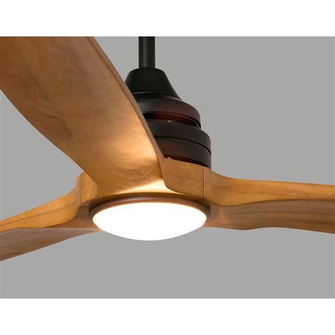 FARO Alo 1L natural wood pine ceiling fan