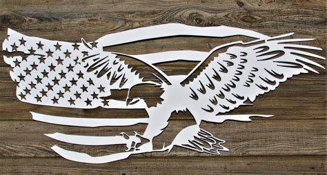 American Eagle Black Metal Sign | Remington Steel Works