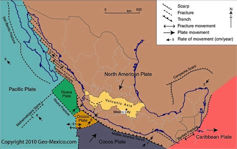 earthquakes | Geo-Mexico, the geography of Mexico