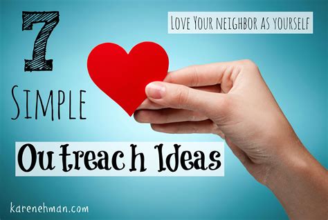 7 Simple Outreach Ideas & a Giveaway | Church outreach, Outreach ministry, Outreach