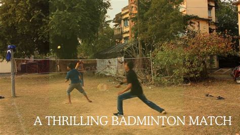 Witness a thrilling badminton match - YouTube