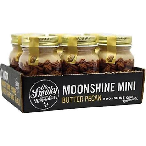 Ole Smoky Moonshine Mini Butter Pecan 6 pack 50ml | The Liquor Bros