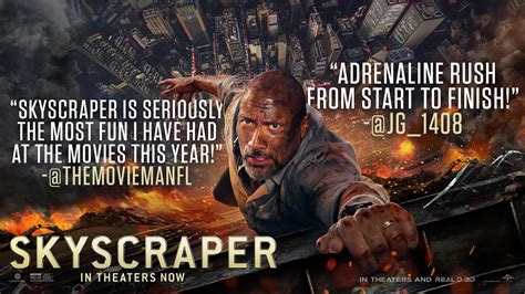 Skyscraper on Twitter: "Fans can’t get enough of #SkyscraperMovie ...