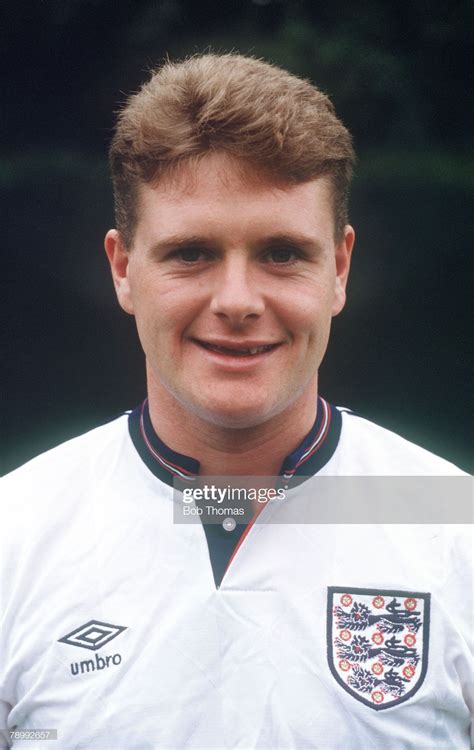 circa 1989, Paul Gascoigne, England, who played for Tottenham... | Paul ...