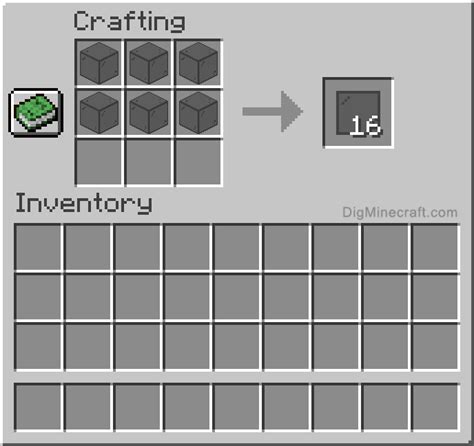 How to make Black Stained Glass Pane in Minecraft