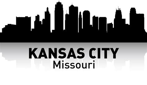 Kansas City Skyline Silhouette Poster - KANSAS,CITY png download - 1542*903 - Free Transparent ...