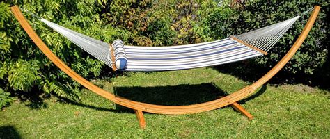 Bamboo Hammock Stand - Eco-Friendly XL - Hammock Universe Canada