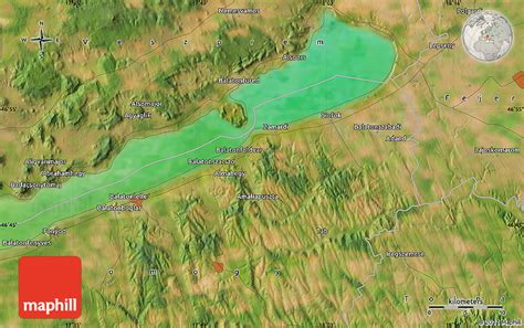 Satellite Map of Siófok