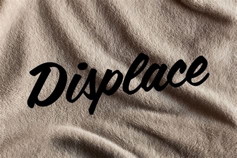 How to Conform Text to a Surface Using a Displacement Map in Photoshop - Nurugrapix