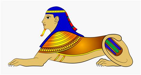 Egyptian Clipart Sphinx - Egyptian Sphinx Clipart , Free Transparent Clipart - ClipartKey