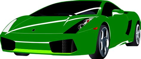 Green Sports Car Clip Art at Clker.com - vector clip art online, royalty free & public domain