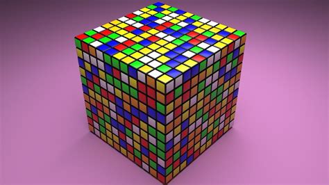 Rubiks Cube 11x11x11 3D model | CGTrader