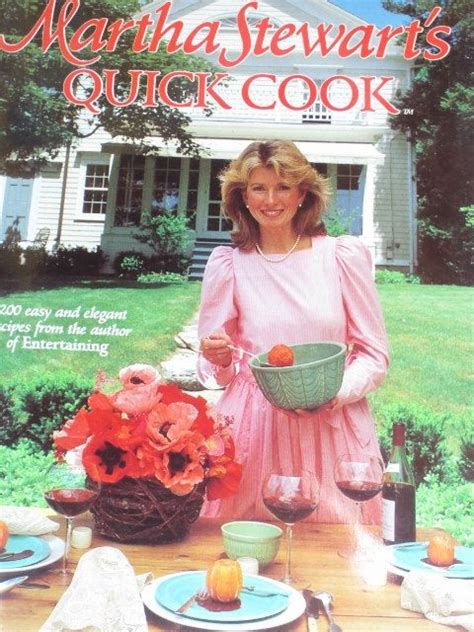 Vintage Cook Book Martha Stewart Quick Cook Illustrated c1983 | Martha ...