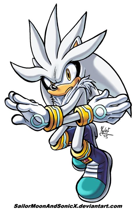 Silver the Hedgehog by SailorMoonAndSonicX on DeviantArt