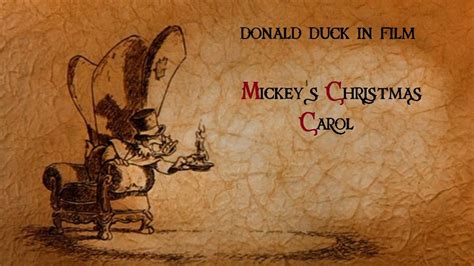 Donald Duck in Film ~ Mickey's Christmas Carol - YouTube