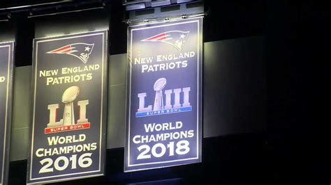 Patriots unveil 6th Super Bowl banner in season opener