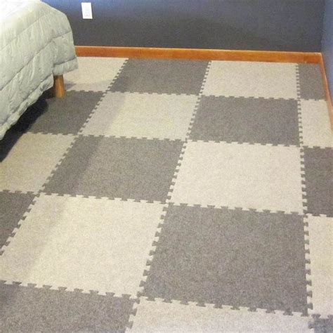 Interlocking Carpet Tiles & Squares | Interlocking carpet tile, Carpet tiles, Basement flooring