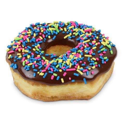 Chocolate Sprinkle Donut [Chocolate_Sprinkle_donut] - $1.20 : Rainbow Donuts, of York SC