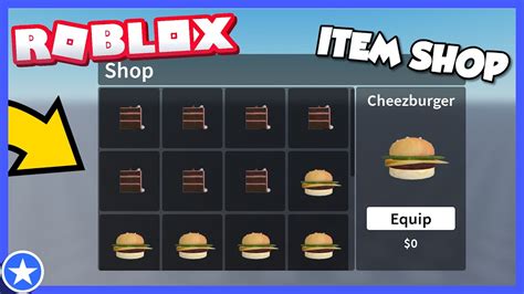 ROBLOX Item Shop Tutorial - YouTube