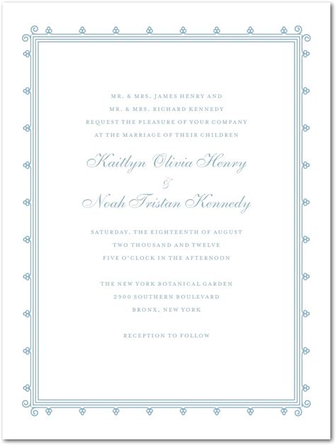 Letterpress wedding invitations, Lovely Antique