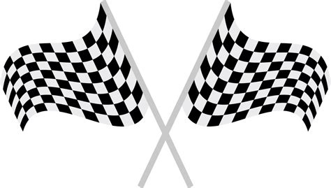 Racing flag clipart design illustration 9342320 PNG