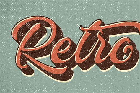 Free Retro Vintage Text Effect (PSD)