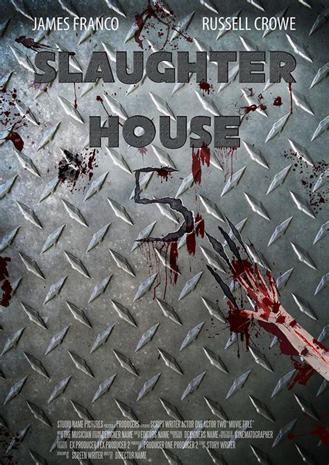 Slaughter House five movie poster on Behance