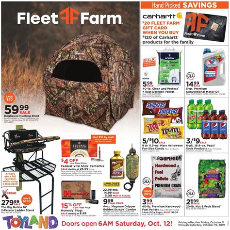 Fleet Farm Current weekly ad 10/11 - 10/19/2019 - frequent-ads.com