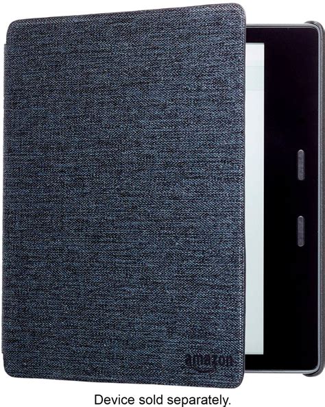 Amazon Kindle Oasis Fabric Cover Charcoal Black B079BG3LQF - Best Buy