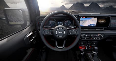 2024 Jeep® Wrangler interior features all-new 12.3-inch Uconnec - Paul Tan's Automotive News