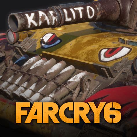 ArtStation - Far Cry 6: "Karlito" Tank