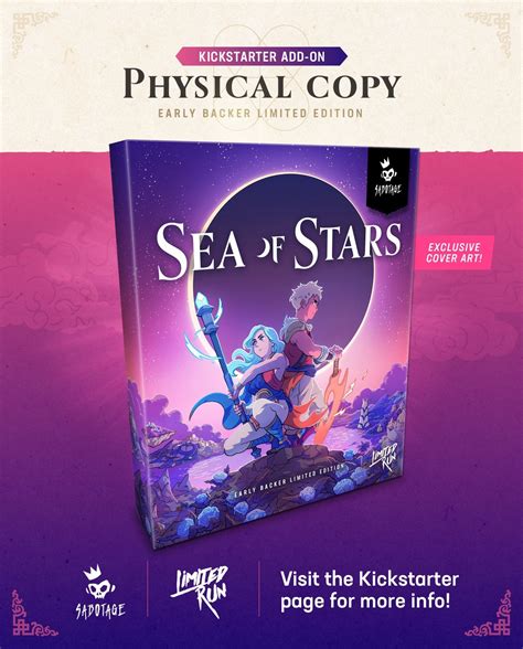 Live now on Kickstarter, Sea of Stars is getting a limited physical edition for backers with ...