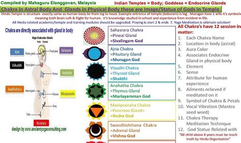 Temple Can Do More: Hindu Temple Is Structure of Human Body All God is Endocrine Glands (Human ...