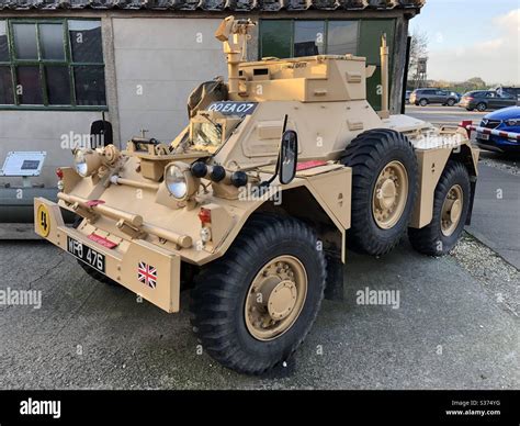 WW2 armoured car Stock Photo - Alamy