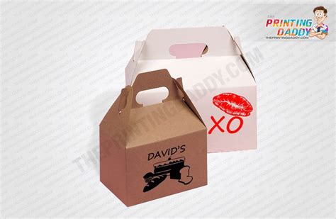 Custom Logo Printed Food & Takeaway Boxes