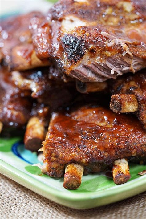 Melt in your mouth tender barbecue pork ribs! | Recipe | Pork ribs ...