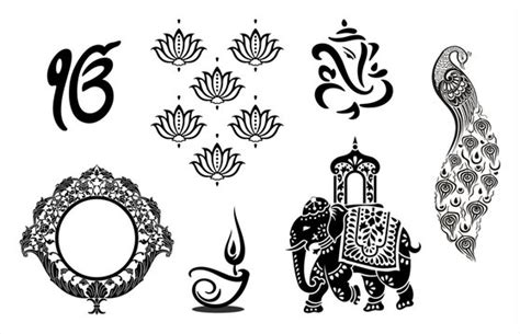 Hindu Wedding Invitation Symbols