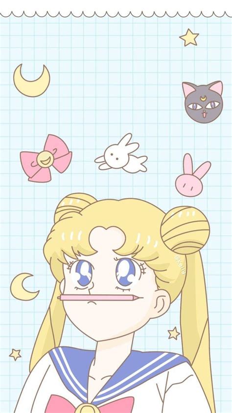 Pastel Sailor Moon Wallpapers - Top Free Pastel Sailor Moon Backgrounds - WallpaperAccess